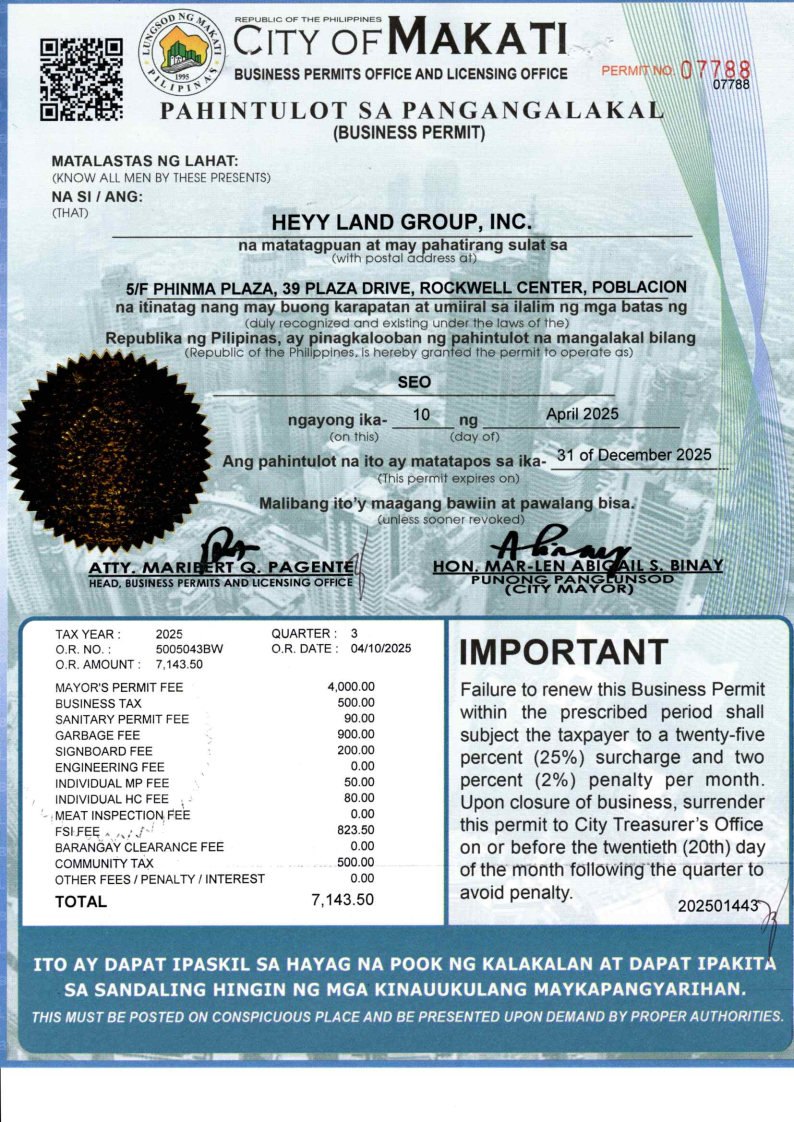 Business Permit