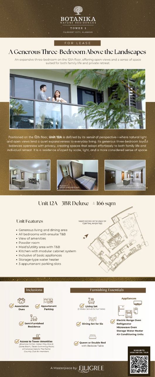 Botanika Filinvest 2 Bedroom