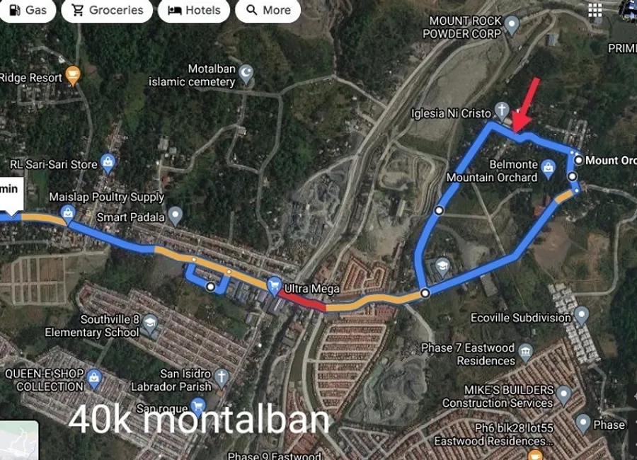 For Sale: BARANGAY MACABUD 40 Hectares Rodriguez Rizal