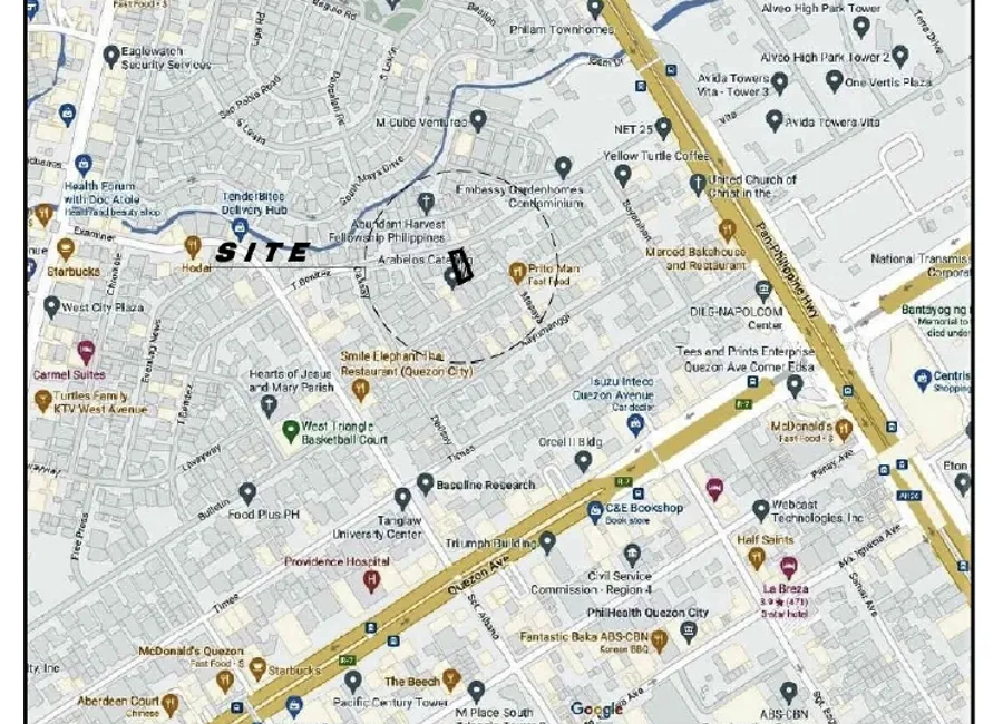 665 sqm Vacant Lot for Sale in West Triangle Homes, Quezon City